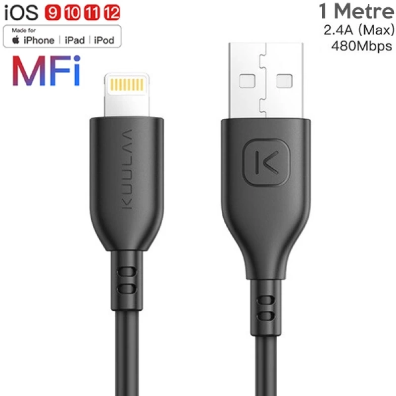 KUULAA 1M MFI Sertifikalı İPhone Usb Şarj  kablosu