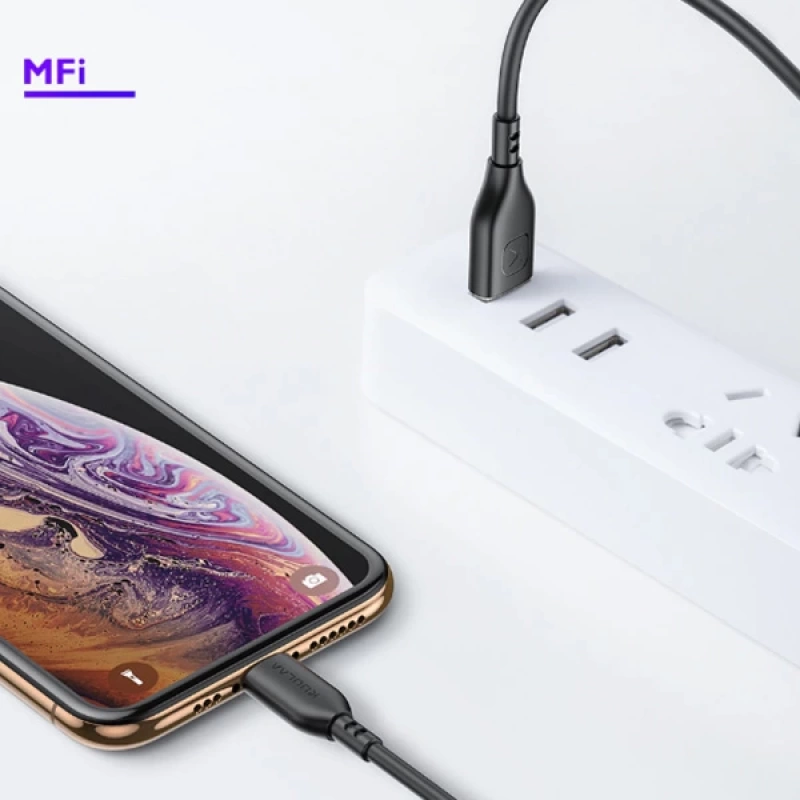 KUULAA 1M MFI Sertifikalı İPhone Usb Şarj  kablosu