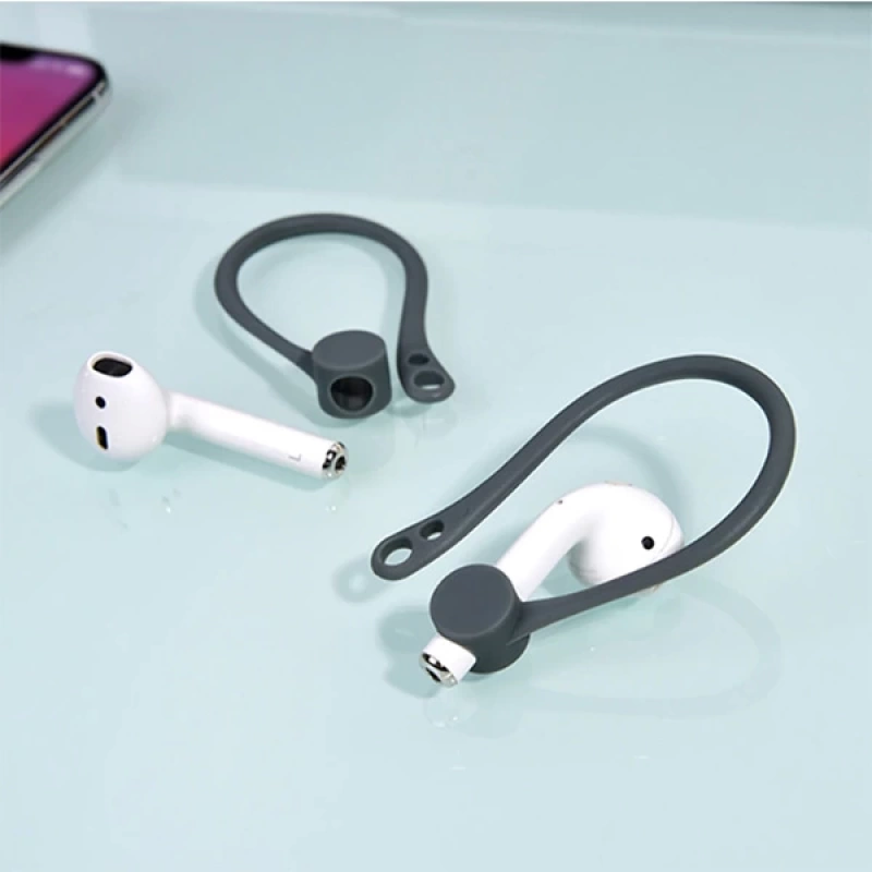 KUULAA Apple Airpods İçin Çengeli Kulaklık Kancası Tutucu Anti-Lost