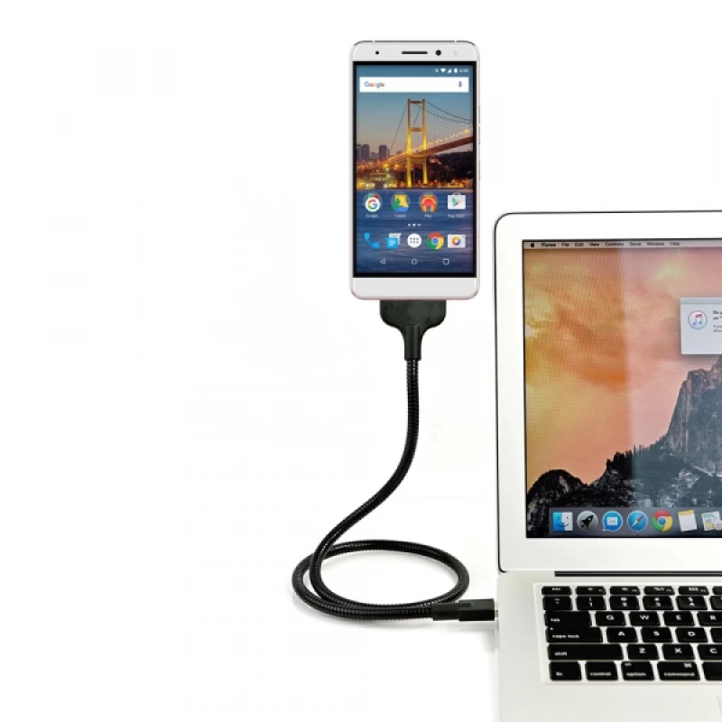 Lazy Acrobat Metal Usb Stand Type-C