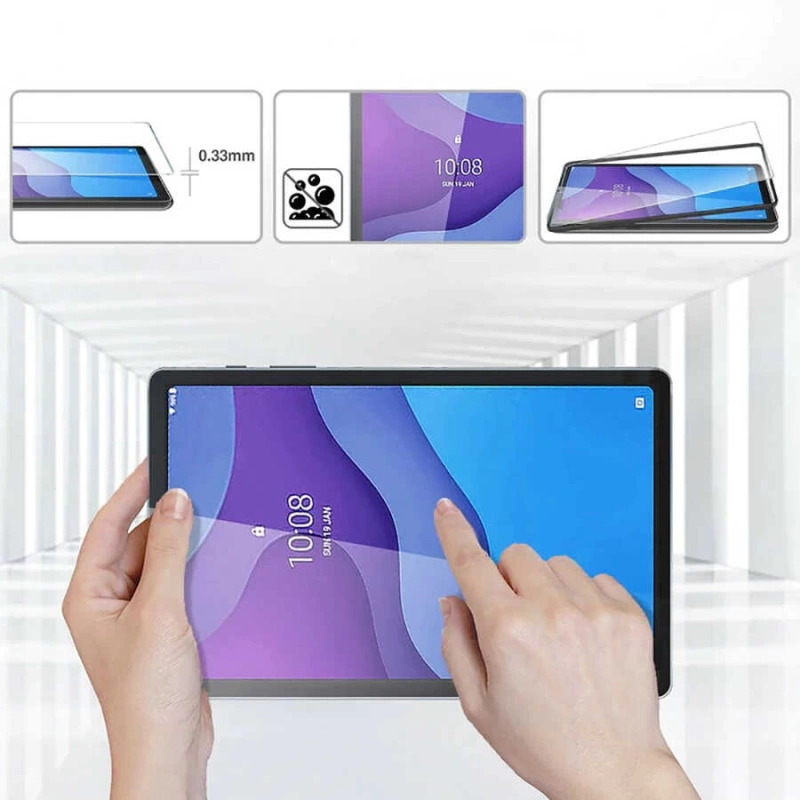 Lenovo M10 TB-X306F Gen.2 Zore Tablet Temperli Cam Ekran Koruyucu