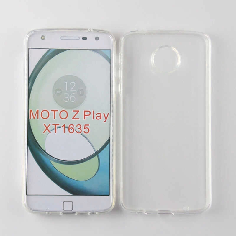 Lenovo Moto Z Play Kılıf Zore Süper Silikon Kapak