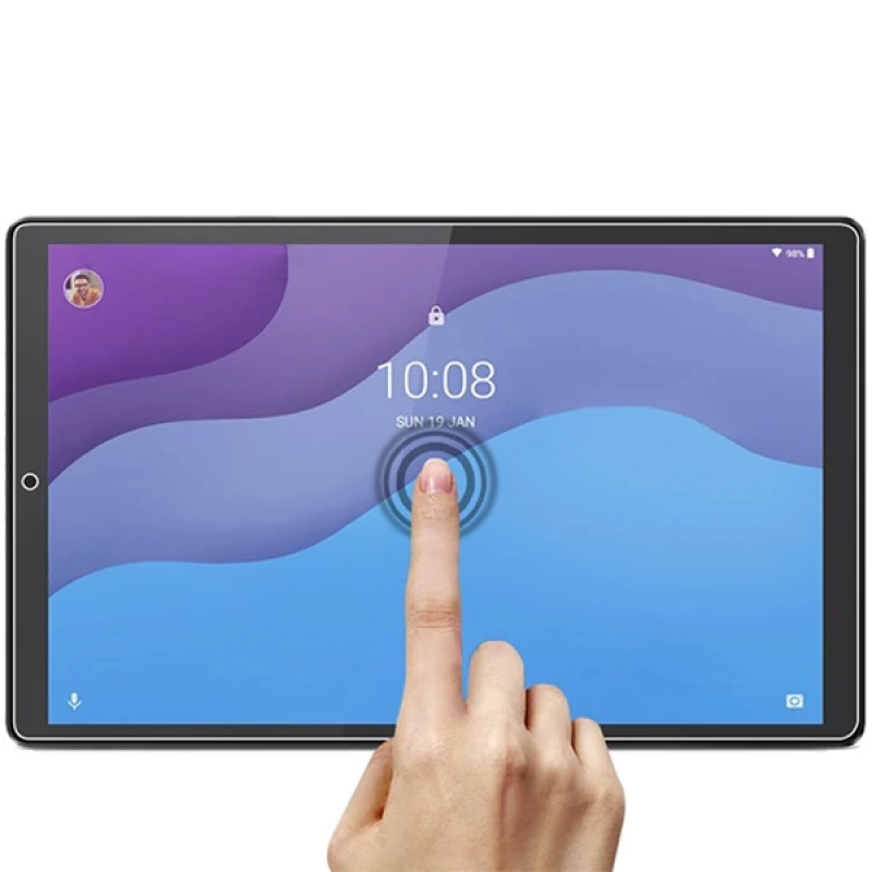 Lenovo Tab M10 Tablet 2.Nesil, X306F Tempered Cam Ekran Koruyucu