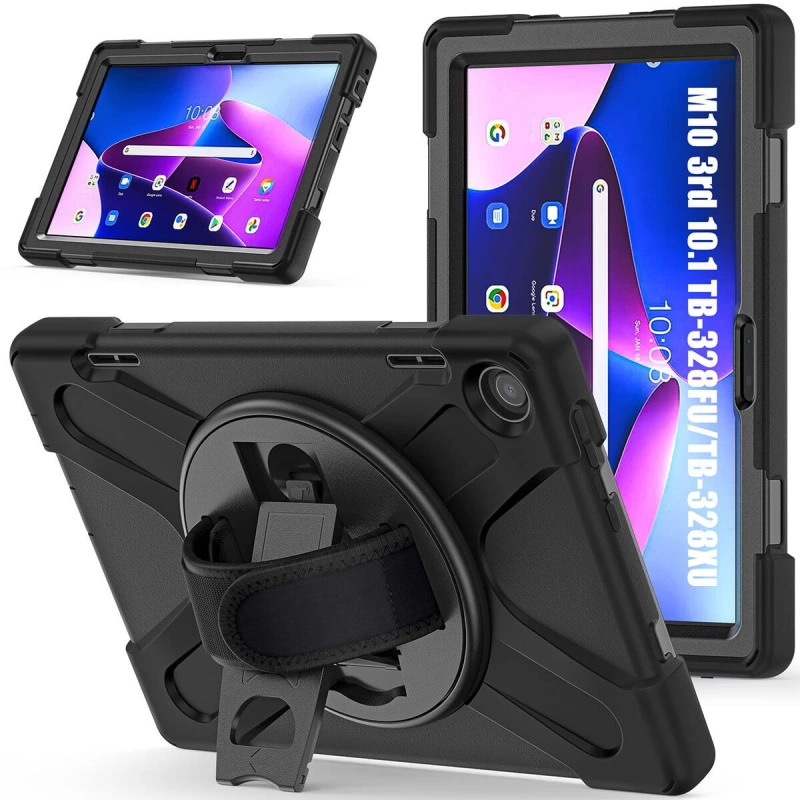 Lenovo Tab M10 TB-328F 3. Jenerasyon Zore Defender Tablet Silikon