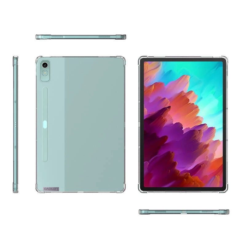 Lenovo Tab P12 Kılıf Zore Tablet Nitro Anti Shock Silikon Kapak