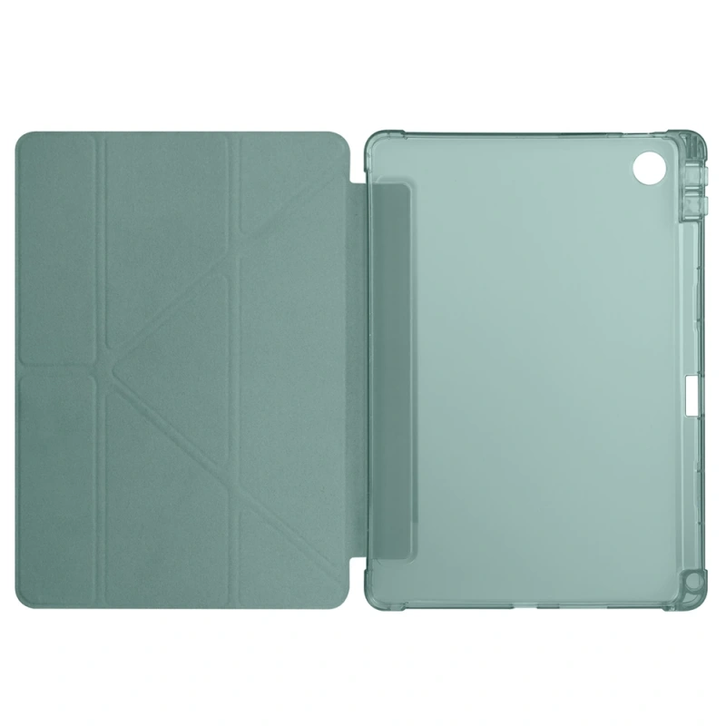 Lenovo Tab TB-311FU Kılıf Zore Tri Folding Kalem Bölmeli Standlı Kılıf
