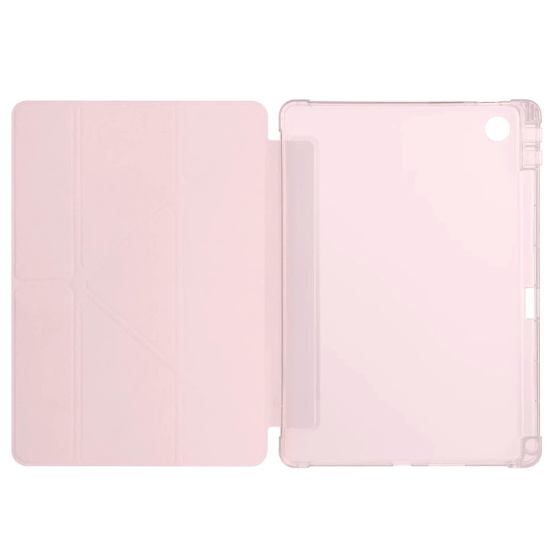 Lenovo Tab TB-311FU Kılıf Zore Tri Folding Kalem Bölmeli Standlı Kılıf