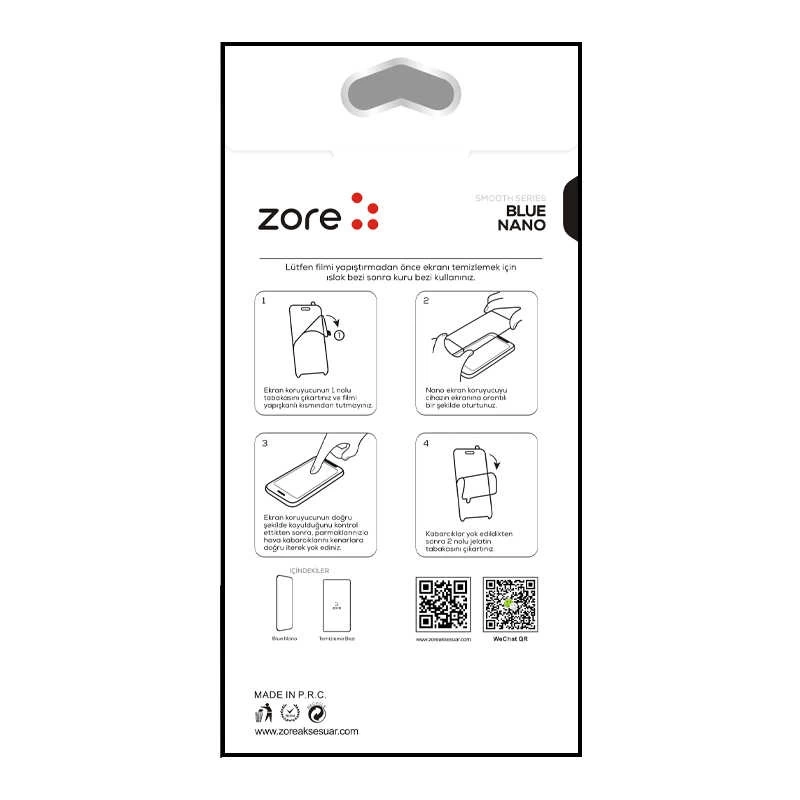 LG G3 Zore Blue Nano Ekran Koruyucu