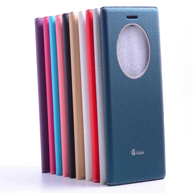 LG G4 Stylus Kılıf Zore Dolce Kapaklı Kılıf