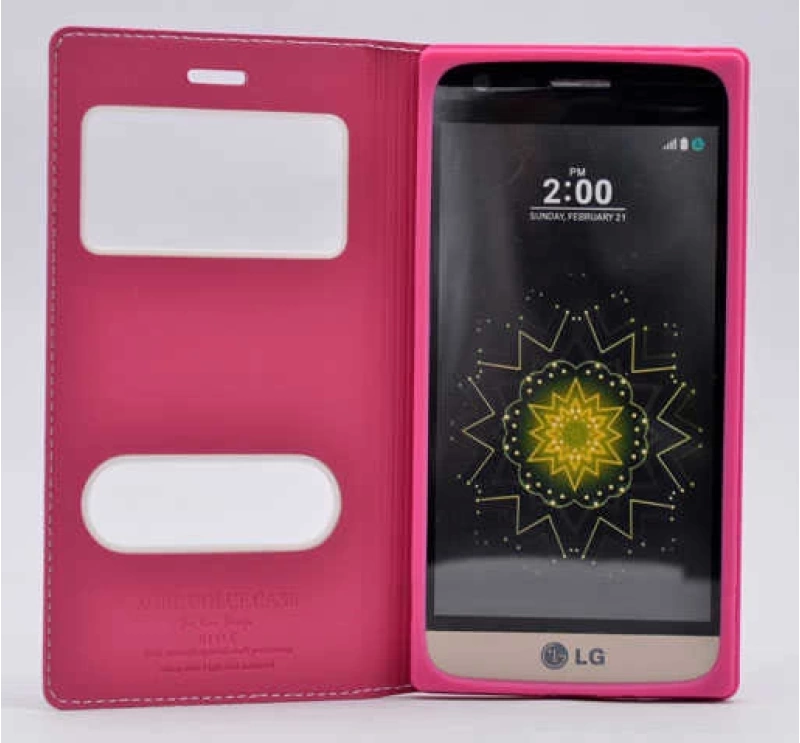 LG G5 Kılıf Zore Dolce Kapaklı Kılıf