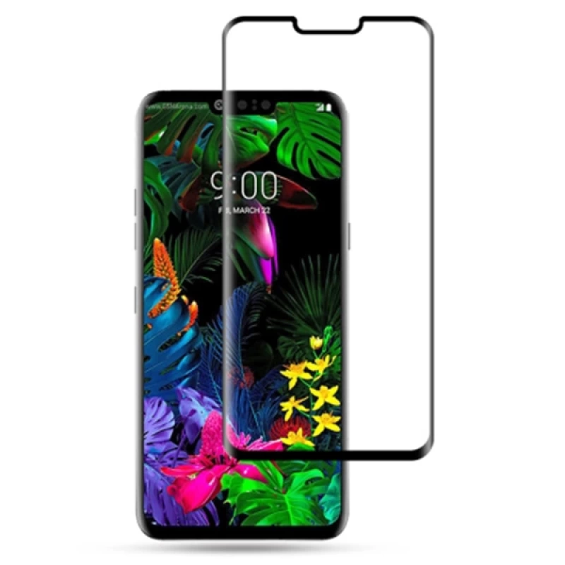 Lg G8 Thinq 3d Kavisli Full Tempered Kırılmaz Cam Ekran Koruyucu