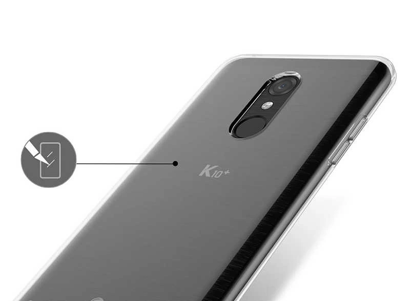 LG K11 Kılıf Zore Süper Silikon Kapak