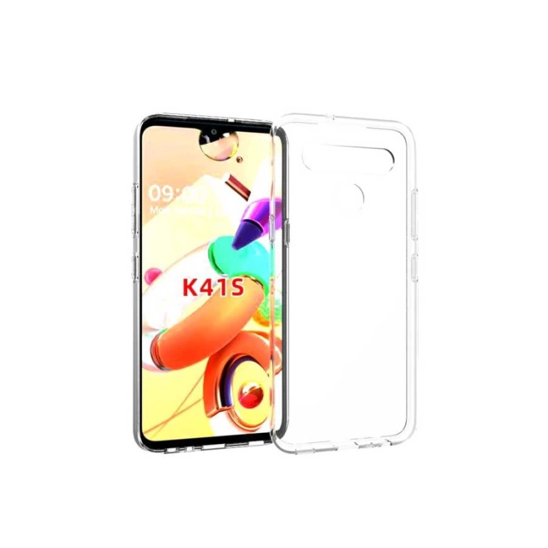 More TR LG K41S Kılıf Zore Süper Silikon Kapak