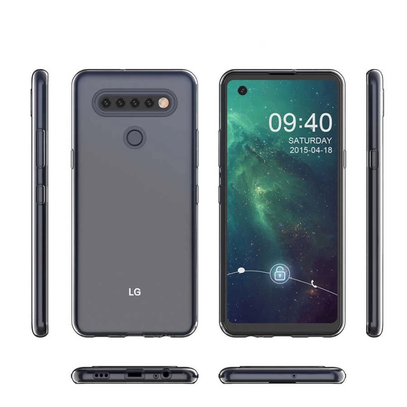 More TR LG K51S Kılıf Zore Süper Silikon Kapak