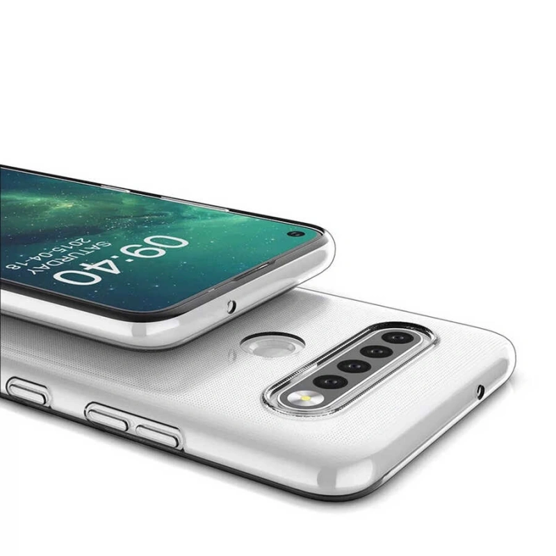 LG K61 Kılıf Zore Süper Silikon Kapak