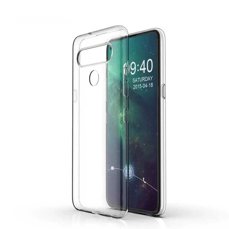 LG K61 Kılıf Zore Süper Silikon Kapak