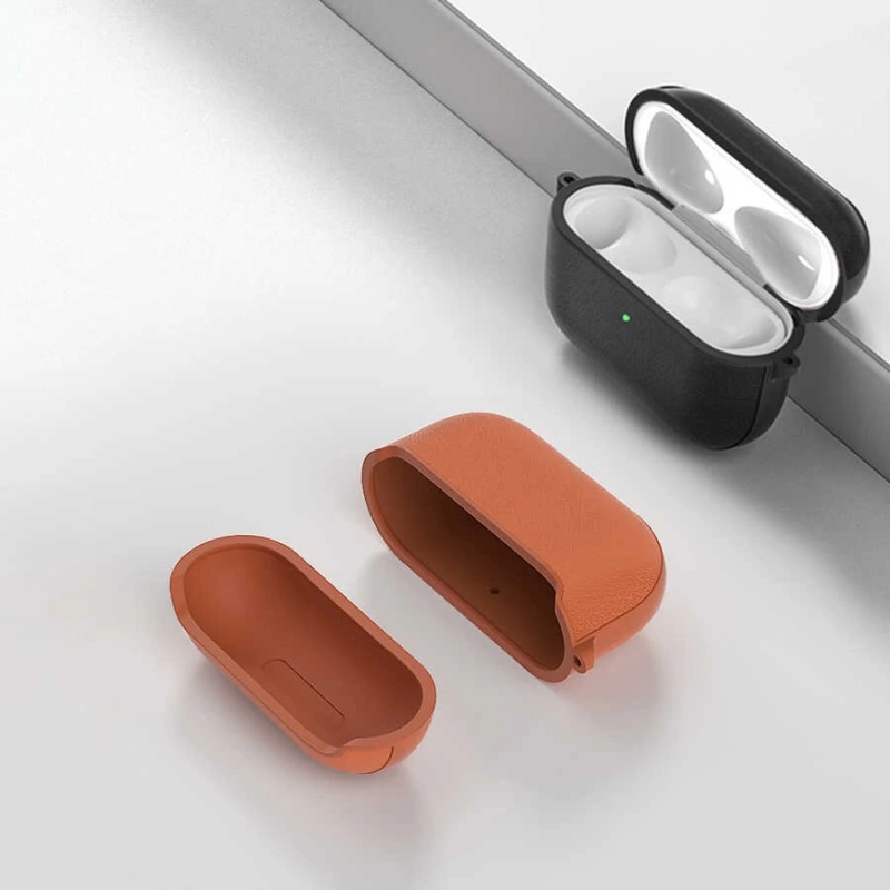 More TR Apple Airpods 3.Nesil Kılıf Wiwu Calfskin Kılıf