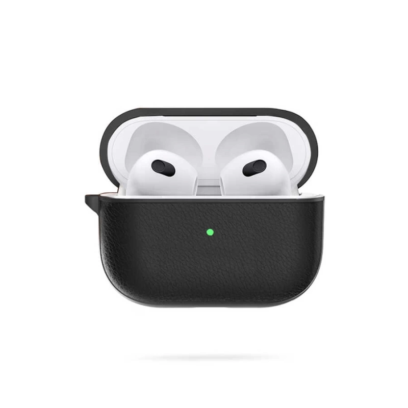 More TR Apple Airpods 3.Nesil Kılıf Wiwu Calfskin Kılıf