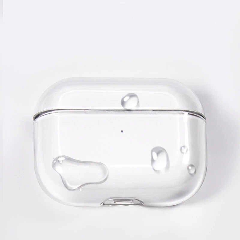 More TR Apple Airpods Pro Kılıf Şeffaf Sert Kristal Zore Airbag 14 Kılıf