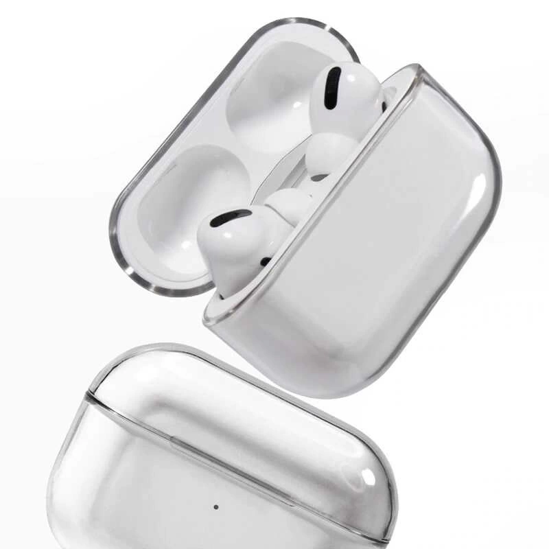 More TR Apple Airpods Pro Kılıf Şeffaf Sert Kristal Zore Airbag 14 Kılıf