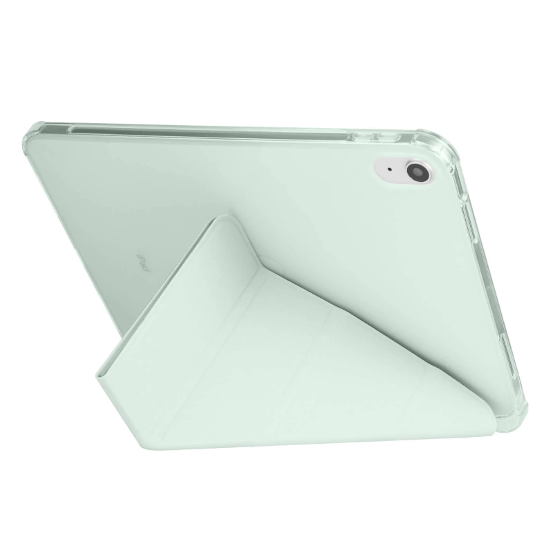 More TR Apple iPad 10.9 2022 (10.Nesil) Kılıf Zore Tri Folding Kalem Bölmeli Standlı Kılıf