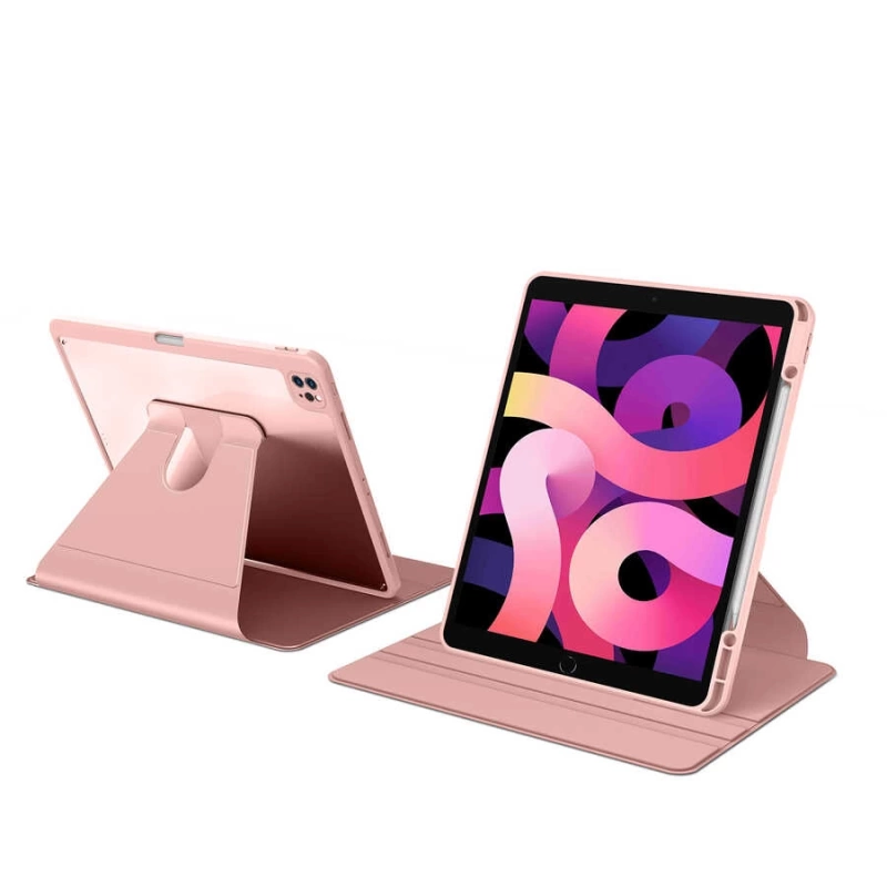 More TR Apple iPad Pro 12.9 2020 (4.Nesil) Kılıf Zore Nayn Dönebilen Standlı Kılıf