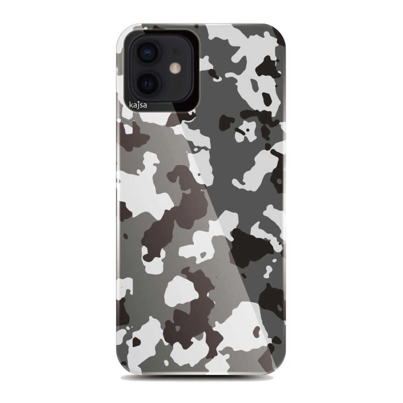 More TR Apple iPhone 12 Kılıf Kajsa Camo Kapak