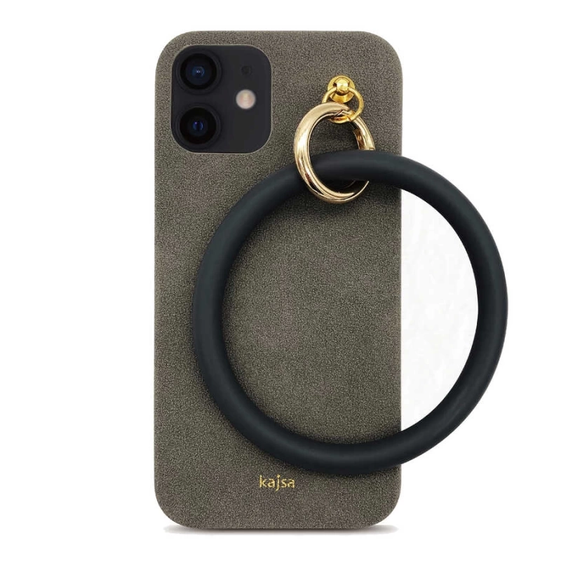 More TR Apple iPhone 12 Kılıf Kajsa Splendid Serisi Morandi Ring Kapak