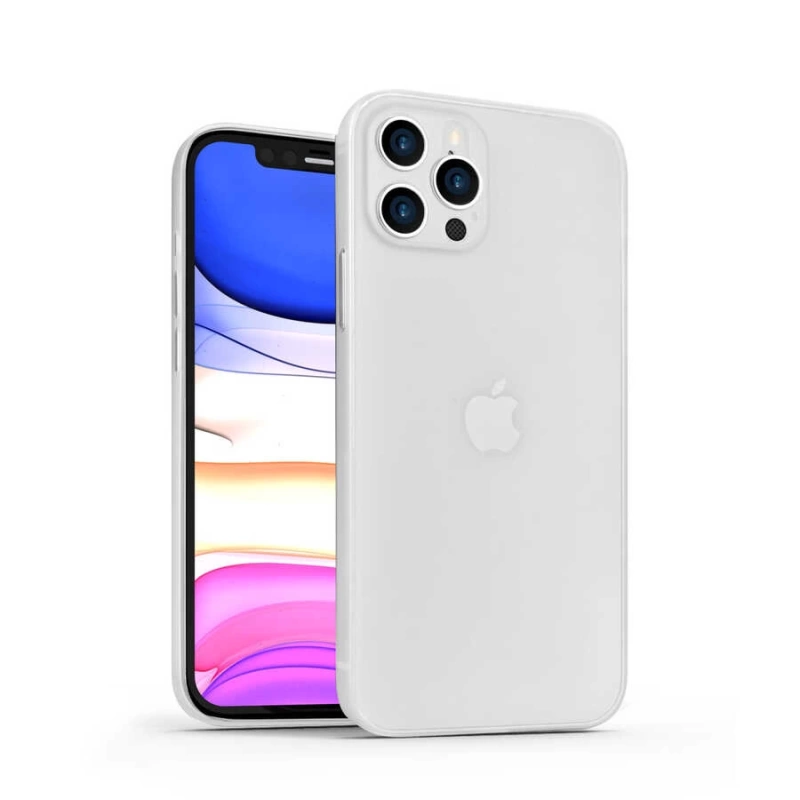 More TR Apple iPhone 12 Pro Kılıf ​​​​​Wiwu Skin Nano PP Kapak