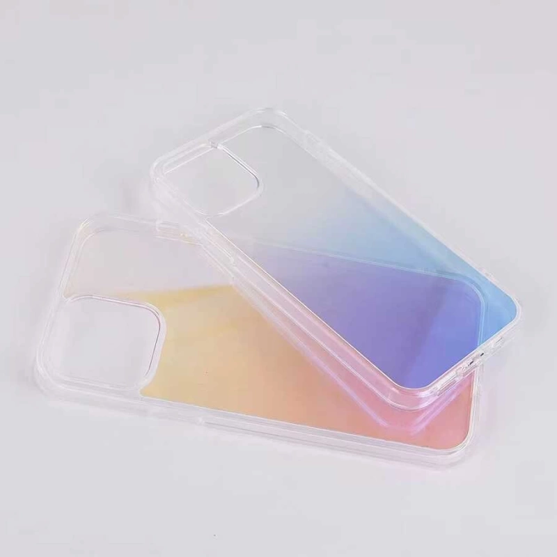 More TR Apple iPhone 12 Pro Max Kılıf Wiwu Chameleon Glass Kapak