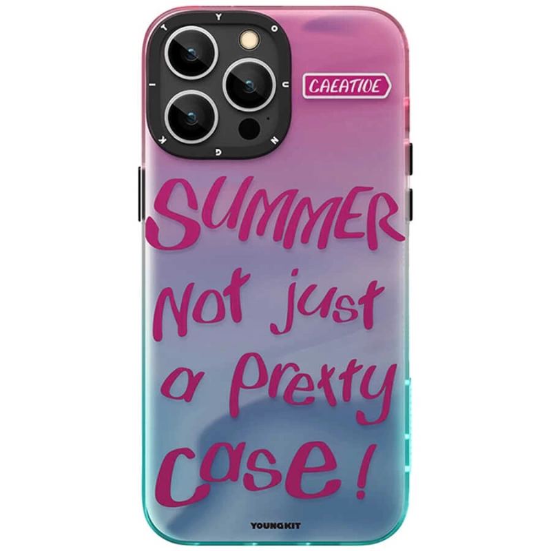 More TR Apple iPhone 12 Pro Max Kılıf YoungKit Summer Serisi Kapak