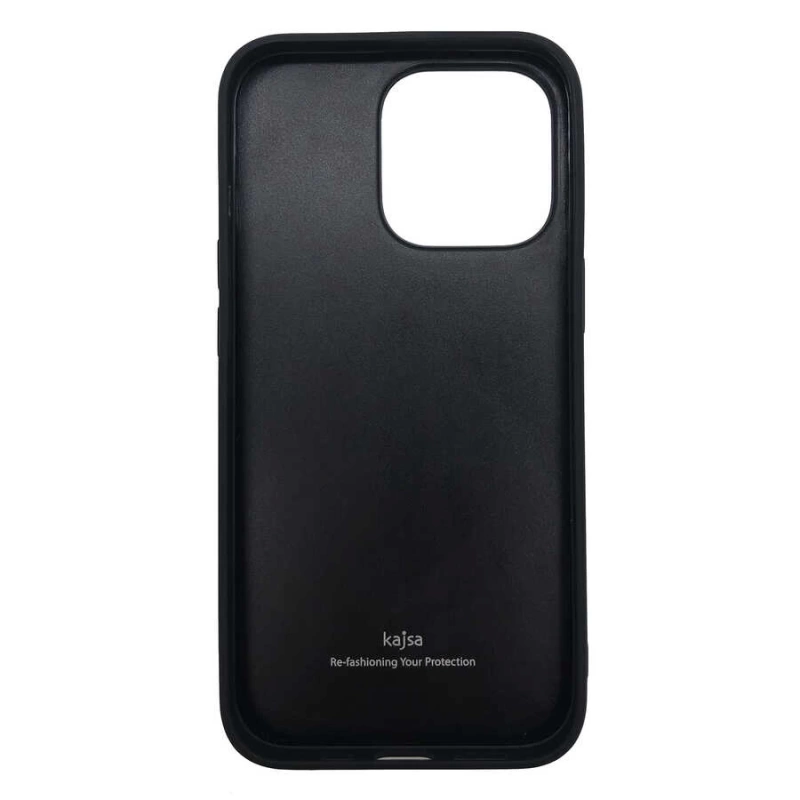 More TR Apple iPhone 13 Pro Max Kılıf ​Kajsa Preppie Collection Pu Deri Kapak