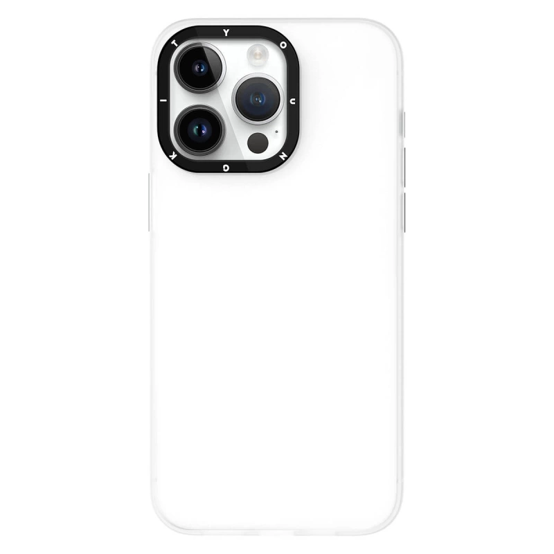 More TR Apple iPhone 15 Pro Kılıf Buzlu Mat Tasarım Youngkit Hidden Sand Serisi Kapak