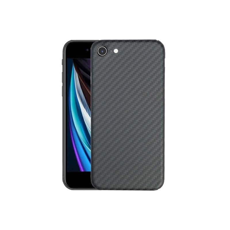 More TR Apple iPhone 8 Kılıf ​​​​​Wiwu Skin Carbon PP Kapak