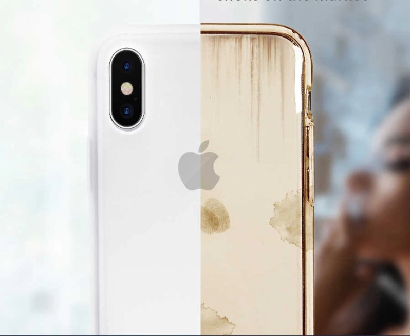 More TR Apple iPhone XS 5.8 Kılıf ​​​​​Wiwu Skin Nano PP Kapak