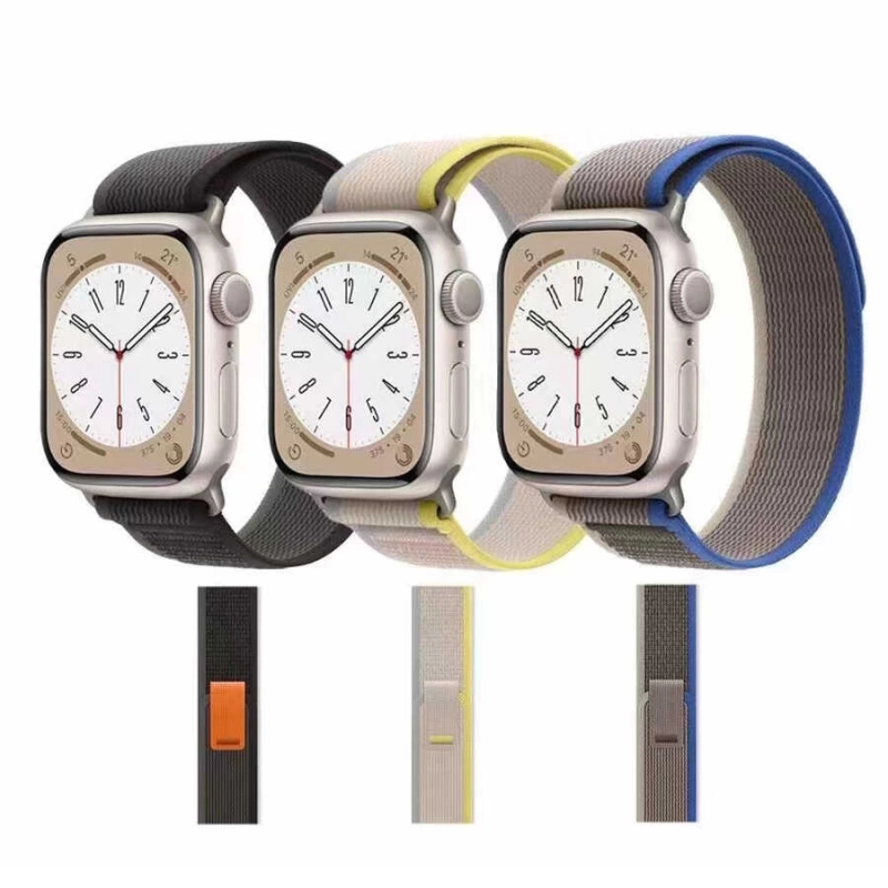 More TR Apple Watch 38mm Zore KRD-77 Hasır Kordon