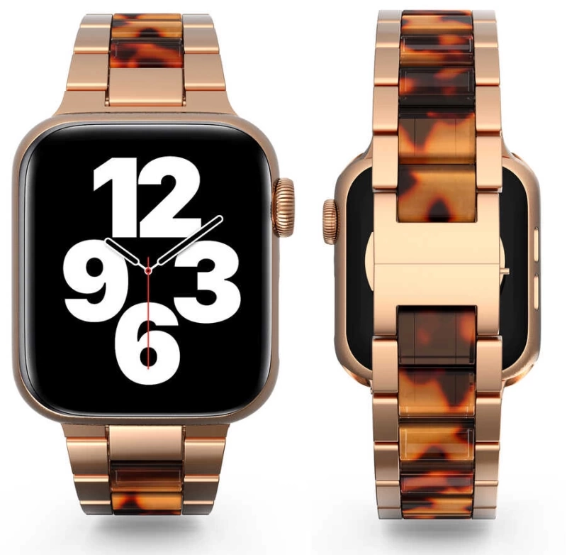 More TR Apple Watch 42mm Wiwu Resin Steel Belt Metal Kordon