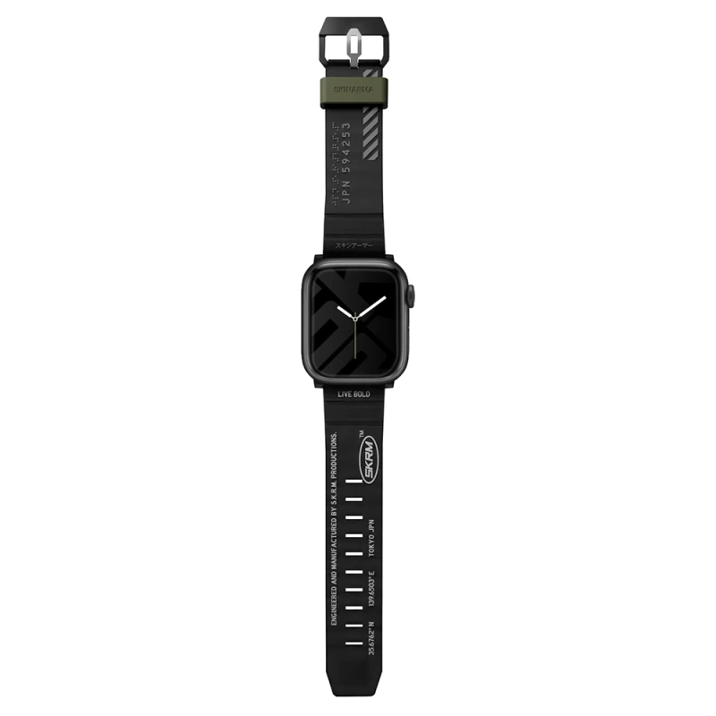 More TR Apple Watch 44mm SkinArma Shokku Silikon Kordon