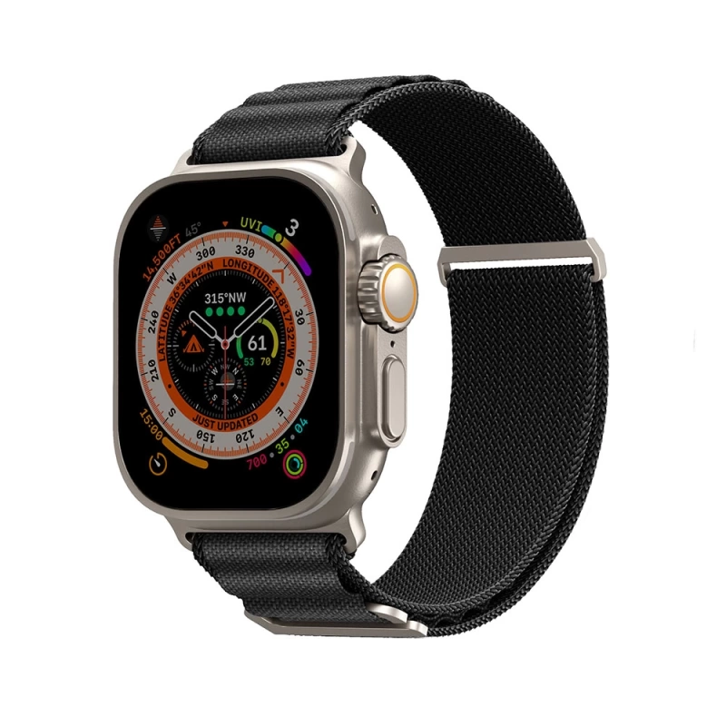 More TR Apple Watch 7 45mm SkinArma Kobu Hasır Kordon