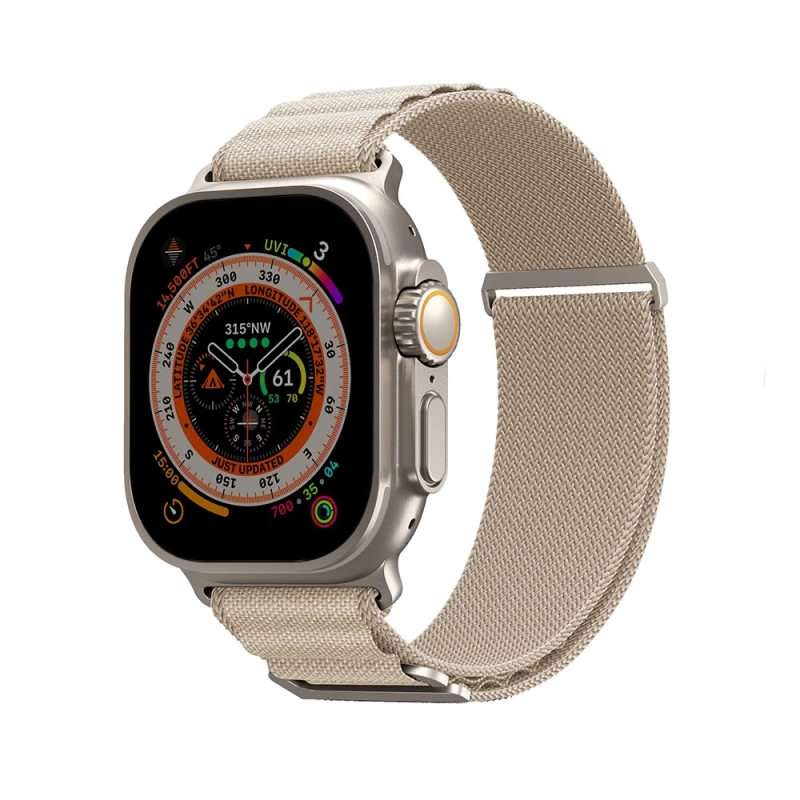 More TR Apple Watch 7 45mm SkinArma Kobu Hasır Kordon