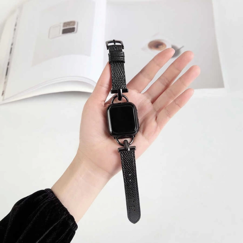 More TR ​​​Apple Watch Ultra 49mm Kordon KRD-53 Deri Strap Kayış