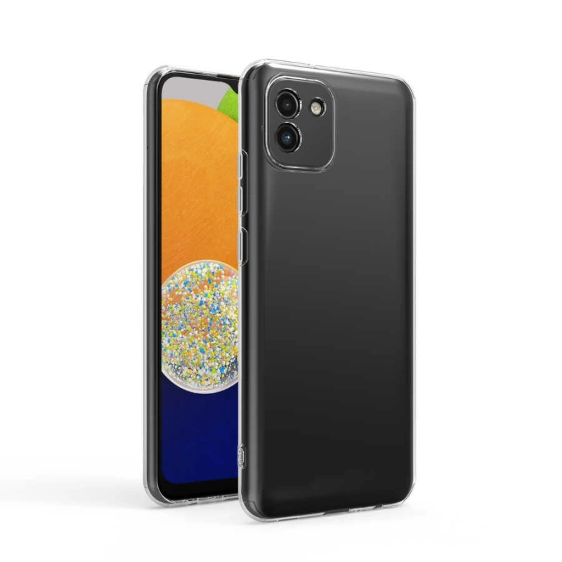 More TR Galaxy A03 Kılıf Zore Süper Silikon Kapak