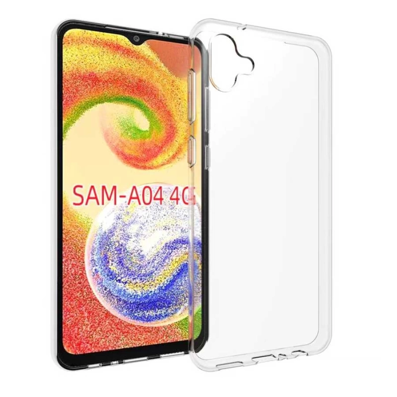 More TR Galaxy A04 Kılıf Zore Süper Silikon Kapak