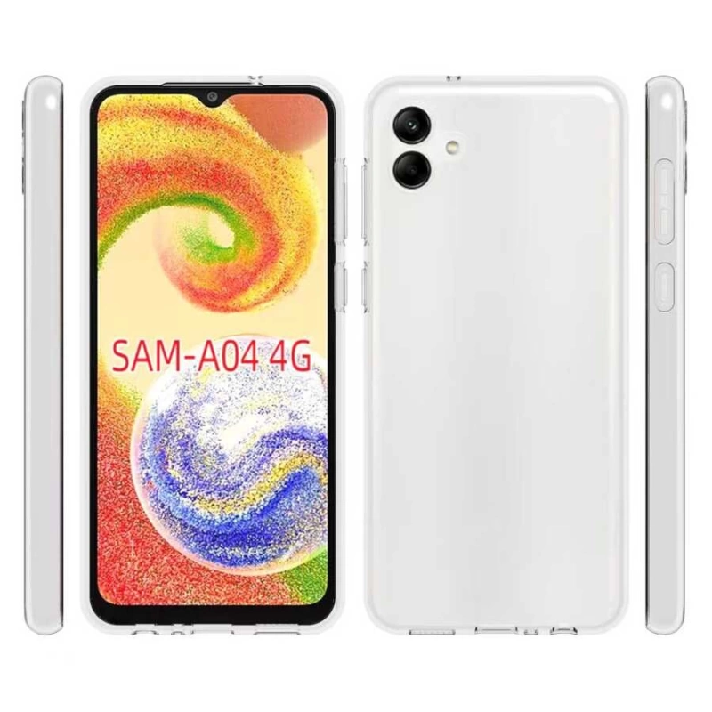 More TR Galaxy A04 Kılıf Zore Süper Silikon Kapak