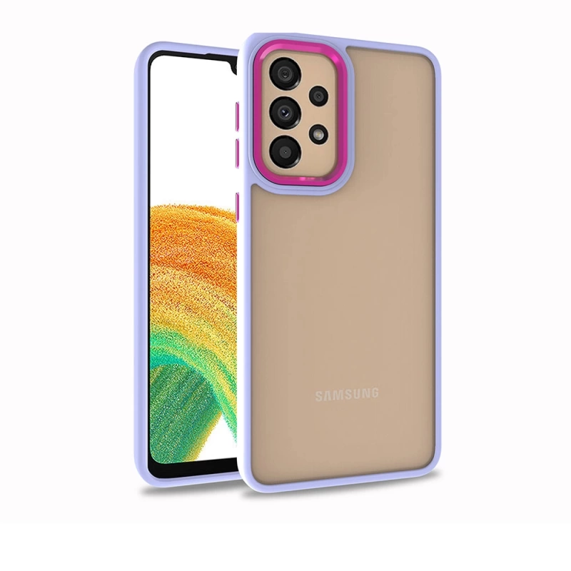 More TR Galaxy A72 Kılıf Zore Flora Kapak