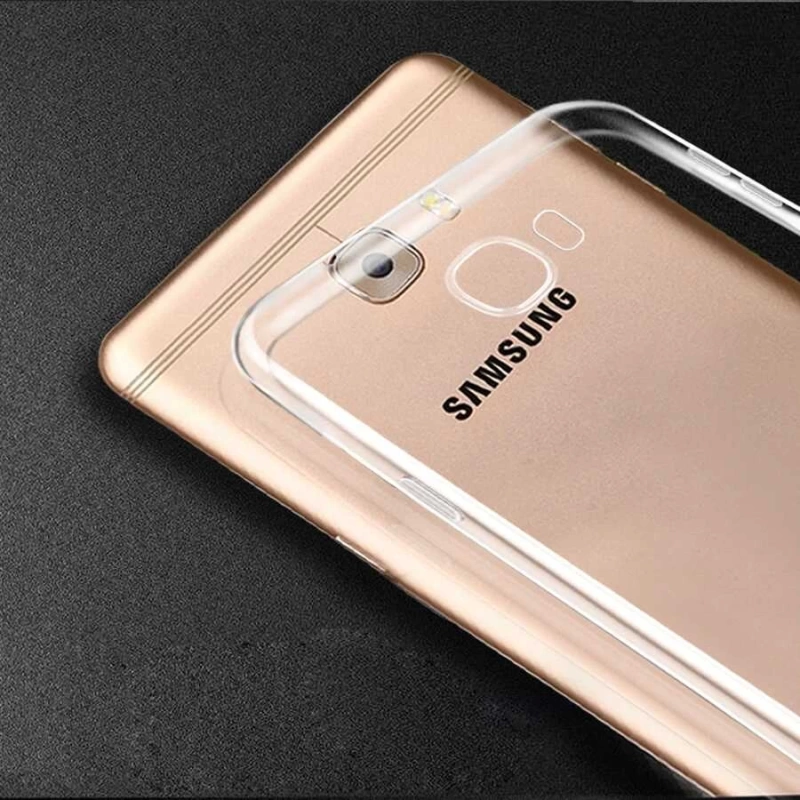 More TR Galaxy C7 Kılıf Zore Süper Silikon Kapak