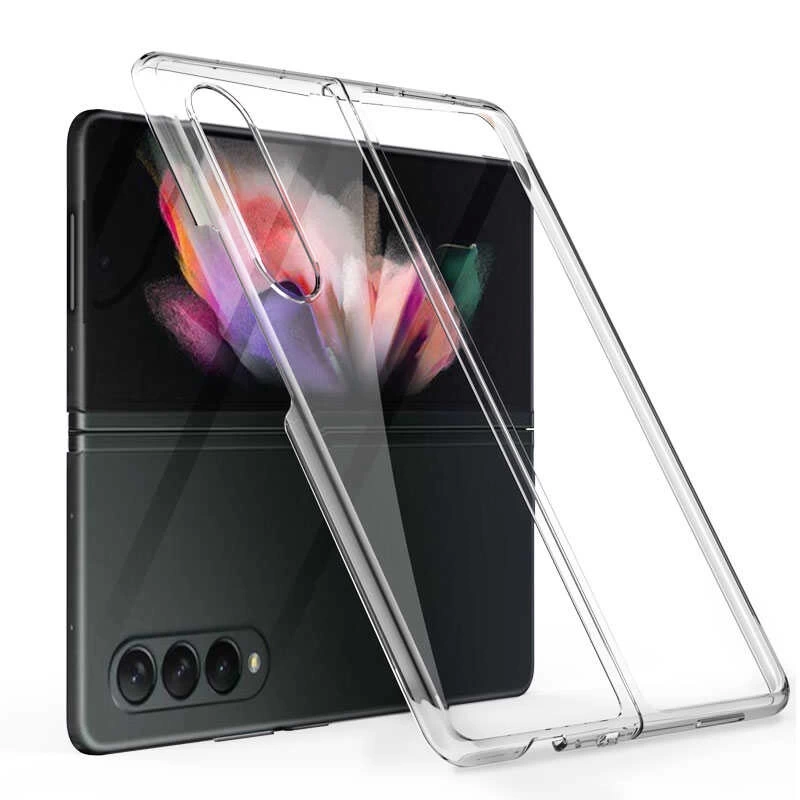 More TR Galaxy Z Fold 3 Kılıf Zore Kıpta Kapak