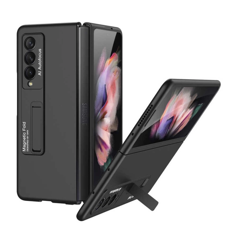 More TR Galaxy Z Fold 3 Kılıf Zore Z-Stand Kılıf