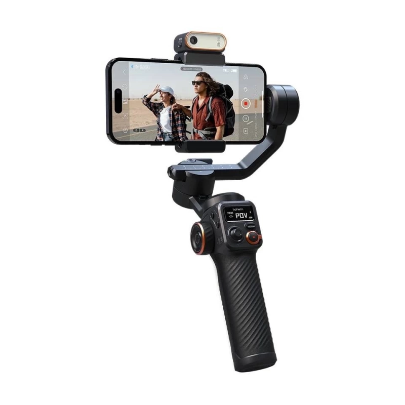 More TR Hohem iSteady M6 3 Eksenli El Tipi AI Yapay Zeka Görüş Sensörlü Gimbal Stabilizatör