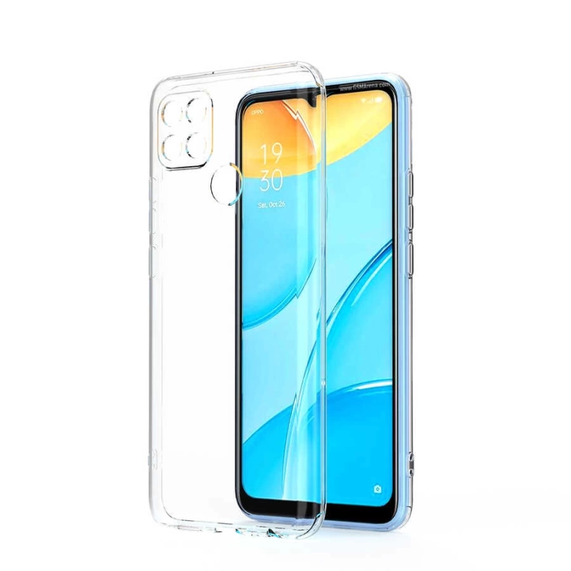 More TR Oppo A15 Kılıf Zore Kamera Korumalı Süper Silikon Kapak